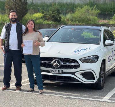 Leçon de conduite voiture à Fribourg avec instructeur certifié AZUL